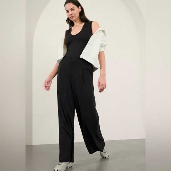Athleta Pinnacle High Rise Trouser // Black - Picture 11 of 15